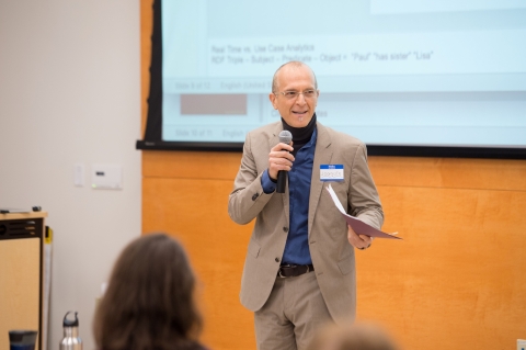 Prof. taking Lecture